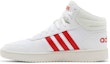 Lookbook adidas Hoops 2.0 Mid 'Putih Merah Menyala' GZ7927