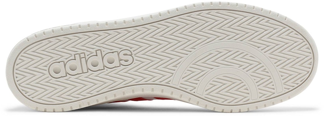 adidas Hoops 2.0 Mid 'White Vivid Red' GZ7927 Shop adidas Hoops 2.0 Mid 'White Vivid Red' GZ7927