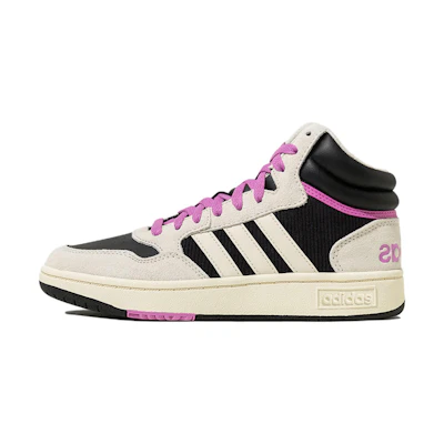 adidas Hoops 3.0 'Black White Purple'