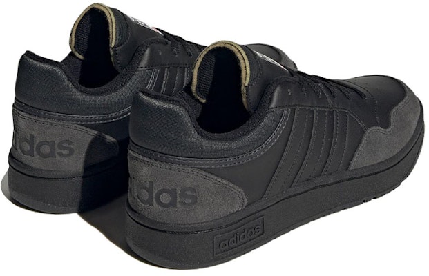 adidas Hoops 3.0 Low 'Black Carbon' HP7946 Lookbook adidas Hoops 3.0 Low 'Black Carbon' HP7946