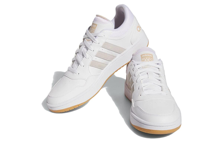 Lookbook adidas Hoops 3.0 Low ''Classique Vintage - Blanc Beige Magique'' IF2634