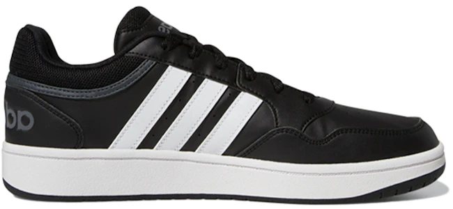 Lookbook adidas Hoops 3.0 Low ''Noir Core Gris'' GY5432