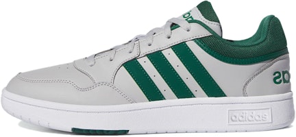 adidas Hoops 3.0 Low 'Grey Collegiate Green' IG7909 adidas Hoops 3.0 Low 'Grey Collegiate Green' IG7909