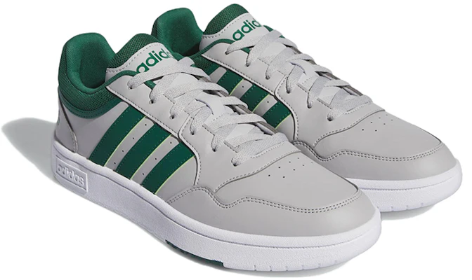adidas Hoops 3.0 Low 'Kelabu Hijau Kolej' IG7909 Lookbook adidas Hoops 3.0 Low 'Kelabu Hijau Kolej' IG7909