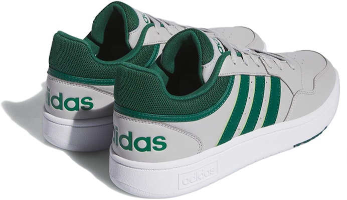 adidas Hoops 3.0 Low 'Grey Collegiate Green' IG7909 Shop adidas Hoops 3.0 Low 'Grey Collegiate Green' IG7909