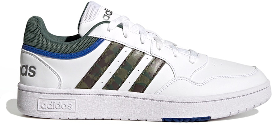 adidas Hoops 3.0 Low 'White Green Oxide Camo' GY4738 Order adidas Hoops 3.0 Low 'White Green Oxide Camo' GY4738