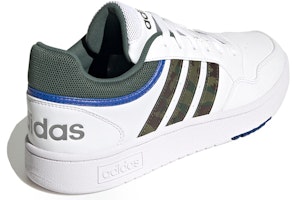 adidas Hoops 3.0 Low 'Putih Hijau Oxide Camo' GY4738 Lookbook adidas Hoops 3.0 Low 'Putih Hijau Oxide Camo' GY4738