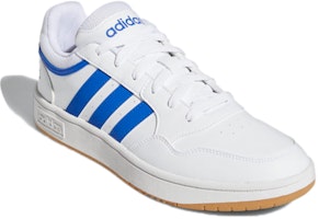 adidas Hoops 3.0 Low 'Blanco Azul Real' GY5435 Lookbook adidas Hoops 3.0 Low 'Blanco Azul Real' GY5435