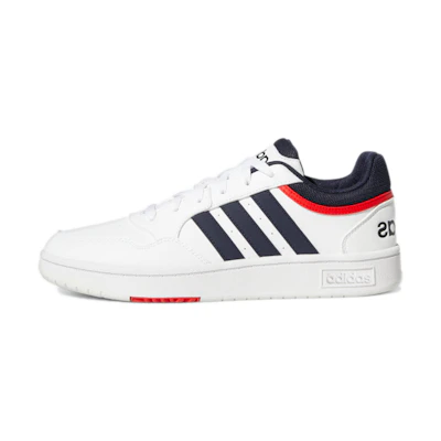 adidas Hoops 3.0 Low 'White Vivid Red'