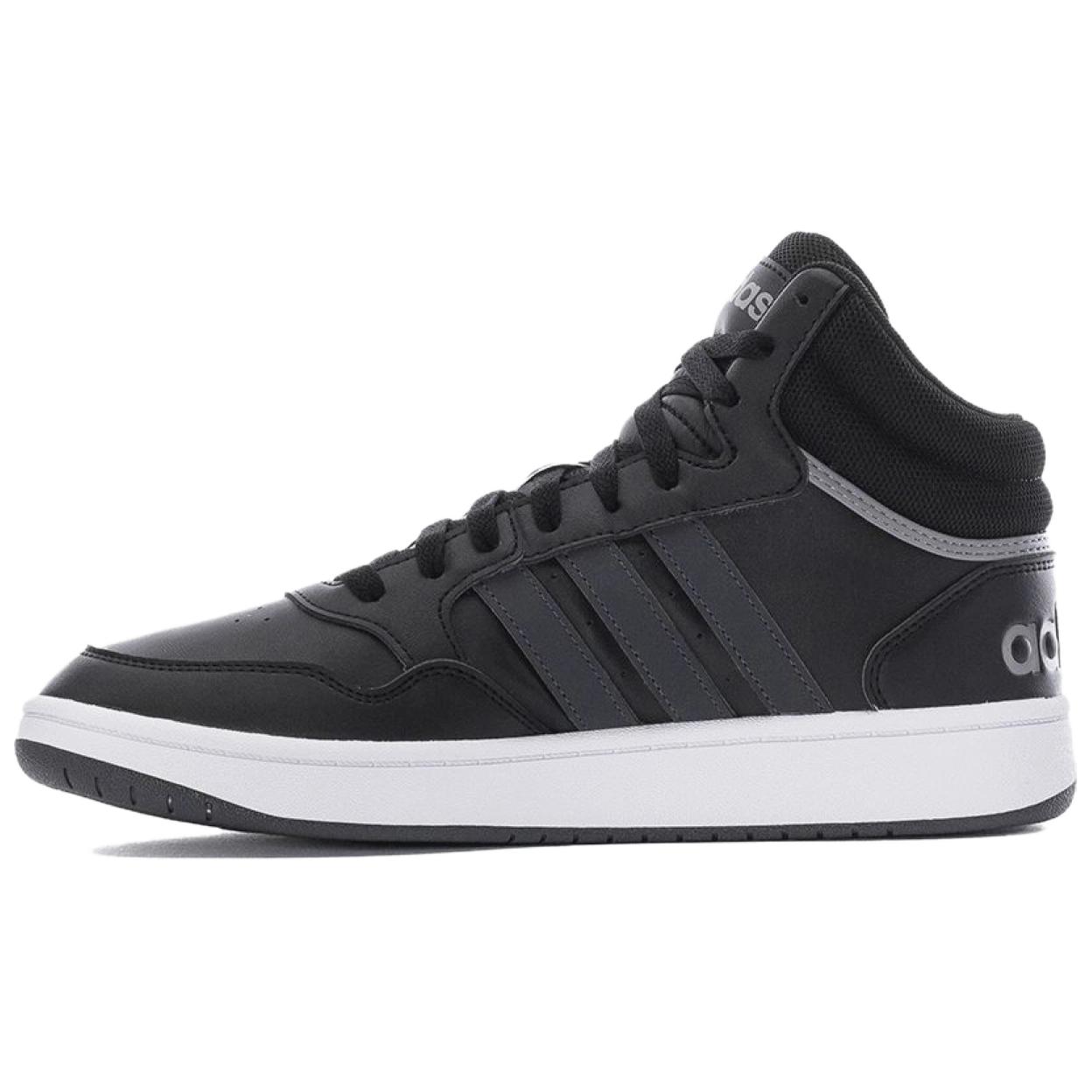 adidas Hoops 3.0 Mid 'Black' GW5456