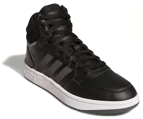 adidas Hoops 3.0 Mid ''Nero'' GW5456 Lookbook adidas Hoops 3.0 Mid ''Nero'' GW5456