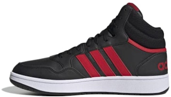 adidas Hoops 3.0 Mid 'Black Scarlet' ID9835 adidas Hoops 3.0 Mid 'Black Scarlet' ID9835