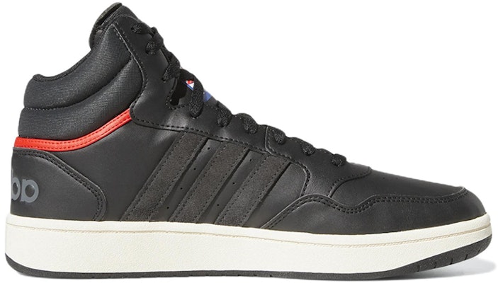 adidas Hoops 3.0 Mid 'Black Vivid Red' GZ1344 Order adidas Hoops 3.0 Mid 'Black Vivid Red' GZ1344