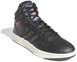 adidas Hoops 3.0 中筒黑紅款 GZ1344 Lookbook adidas Hoops 3.0 中筒黑紅款 GZ1344