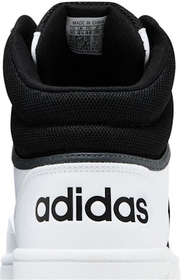 adidas Hoops 3.0 Mid 'Black White' GW3019 Sizing adidas Hoops 3.0 Mid 'Black White' GW3019
