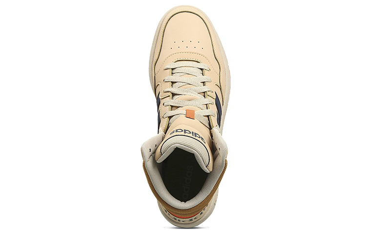 Lookbook アディダス Hoops 3.0 Mid "マジックベージュ" GX9608