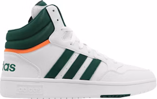 adidas Hoops 3.0 Mid 'White Collegiate Green' GY4744 adidas Hoops 3.0 Mid 'White Collegiate Green' GY4744