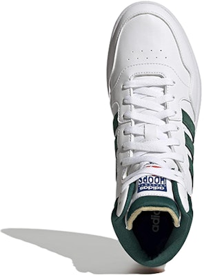adidas Hoops 3.0 Mid 'White Collegiate Green' GY4744 Purchase adidas Hoops 3.0 Mid 'White Collegiate Green' GY4744