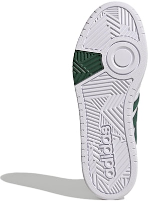 adidas Hoops 3.0 Mid 'White Collegiate Green' GY4744 Details for adidas Hoops 3.0 Mid 'White Collegiate Green' GY4744