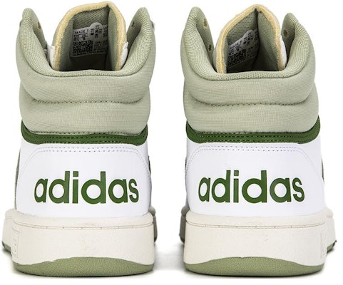 adidas Hoops 3.0 Mid 'White Green' GV9524 Shop adidas Hoops 3.0 Mid 'White Green' GV9524