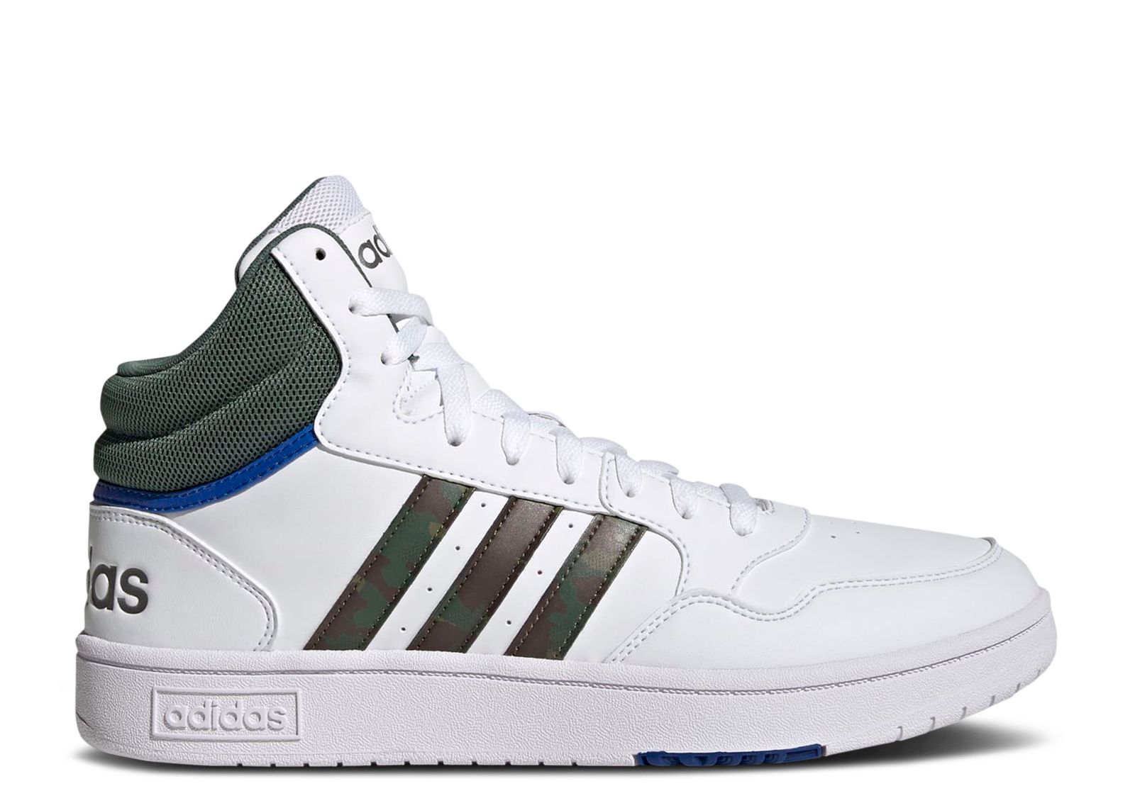 adidas Hoops 3.0 Mid 'White Green Oxide Camo' GY4747