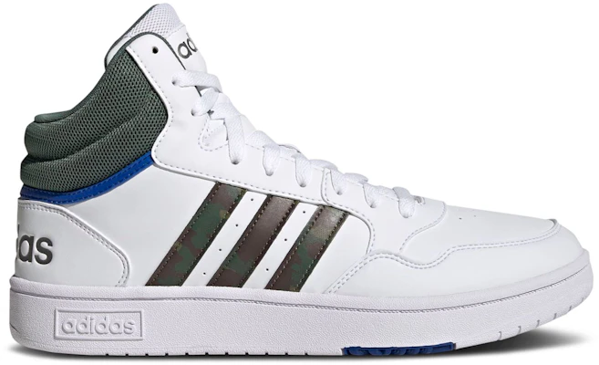adidas Hoops 3.0 Mid 'Putih Hijau Oxide Camo' GY4747 Buy adidas Hoops 3.0 Mid 'Putih Hijau Oxide Camo' GY4747