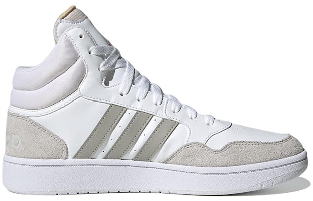 adidas Hoops 3.0 Mid 'White Metal Grey' HP7940 Order adidas Hoops 3.0 Mid 'White Metal Grey' HP7940