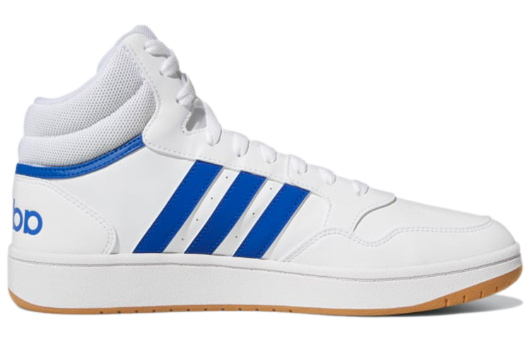 Order adidas Hoops 3.0 Mid ''Wit Royal Blue Gum'' GW3021