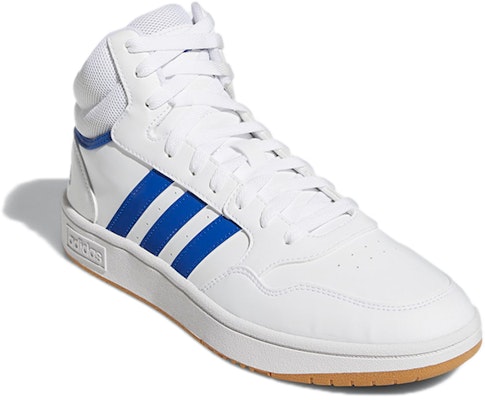 アディダス Hoops 3.0 Mid 白/ロイヤル青/ガム GW3021 Lookbook アディダス Hoops 3.0 Mid 白/ロイヤル青/ガム GW3021