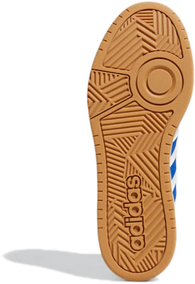 adidas Hoops 3.0 Mid ''Wit Royal Blue Gum'' GW3021 Details for adidas Hoops 3.0 Mid ''Wit Royal Blue Gum'' GW3021