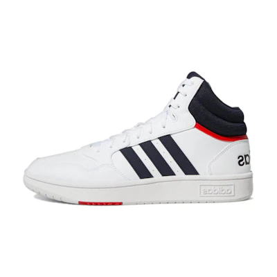 adidas Hoops 3.0 Mid 'White Vivid Red'