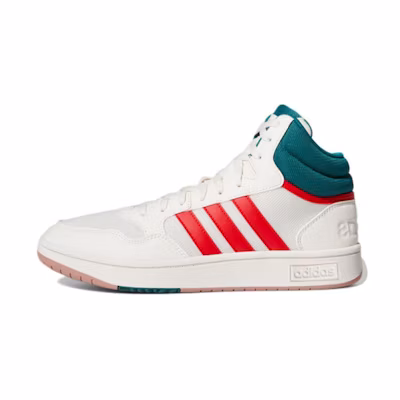 adidas Hoops 3.0 Mid 'White Vivid Red'