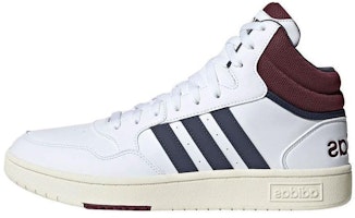 阿迪达斯 Hoops 3.0 中帮经典款 '白色海军蓝红色' HP7895 Lookbook 阿迪达斯 Hoops 3.0 中帮经典款 '白色海军蓝红色' HP7895