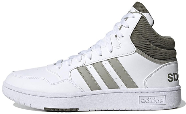 adidas Hoops 3.0 Mid Classic 'White Olive Strata' HP7894 Buy adidas Hoops 3.0 Mid Classic 'White Olive Strata' HP7894