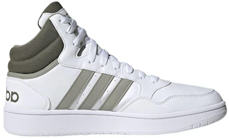 Order adidas Hoops 3.0 Mid Classic 'White Olive Strata' HP7894
