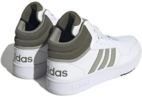 Shop adidas Hoops 3.0 Mid Classic 'White Olive Strata' HP7894