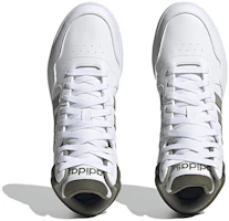 Purchase adidas Hoops 3.0 Mid Classic 'White Olive Strata' HP7894
