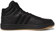 Order adidas Hoops 3.0 Mid Klasik Vintage 'Hitam Gum' GY4745