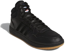 adidas Hoops 3.0 Mid Klasik Vintage 'Black Gum' GY4745 Lookbook adidas Hoops 3.0 Mid Klasik Vintage 'Black Gum' GY4745