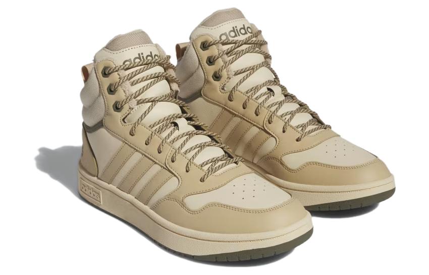 Order アディダス Hoops 3.0 Mid 冬マジックベージュ IG7929