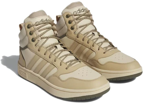 アディダス Hoops 3.0 Mid 冬マジックベージュ IG7929 Order アディダス Hoops 3.0 Mid 冬マジックベージュ IG7929