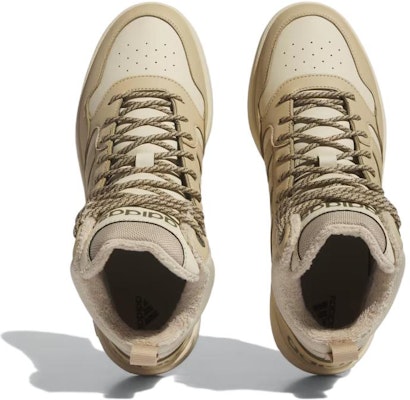 adidas Hoops 3.0 Mid Winter 'Magic Beige' Sepatu Musim Dingin Beige IG7929 Lookbook adidas Hoops 3.0 Mid Winter 'Magic Beige' Sepatu Musim Dingin Beige IG7929