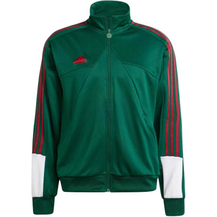 adidas House Of Tiro Nations Pack Green Track Jacket Retro Style IY2057