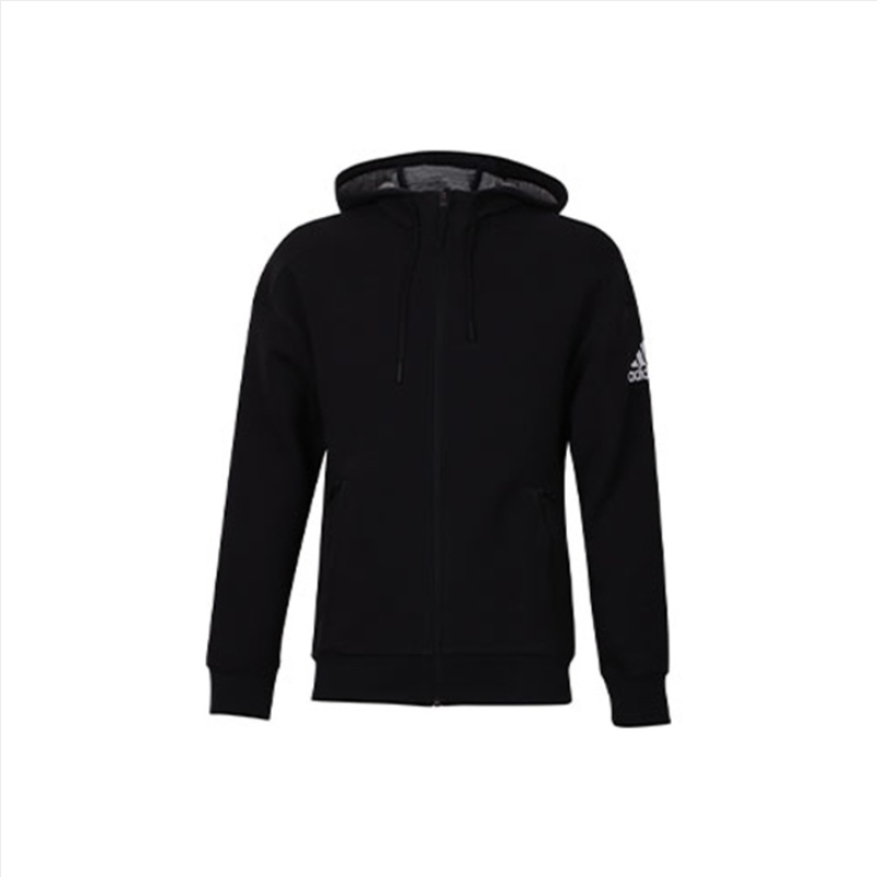 adidas HTT DS Box Training Knit Hooded Jacket Black - Sportswear DM7575
