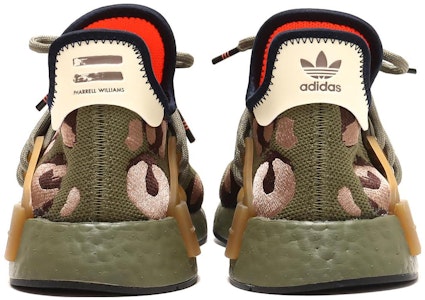 adidas HU NMD 'Hijau Zaitun/Jingga' HQ9148 Shop adidas HU NMD 'Hijau Zaitun/Jingga' HQ9148