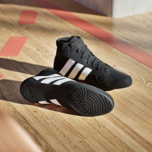 Shop adidas HVC Plus Sneakers Zwart/Wit/Carbon IH1399