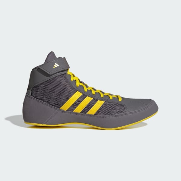 Adidas HVC Shoes - Classic Streetwear Sneakers Trace Grey/Yellow/Core Black JQ4994