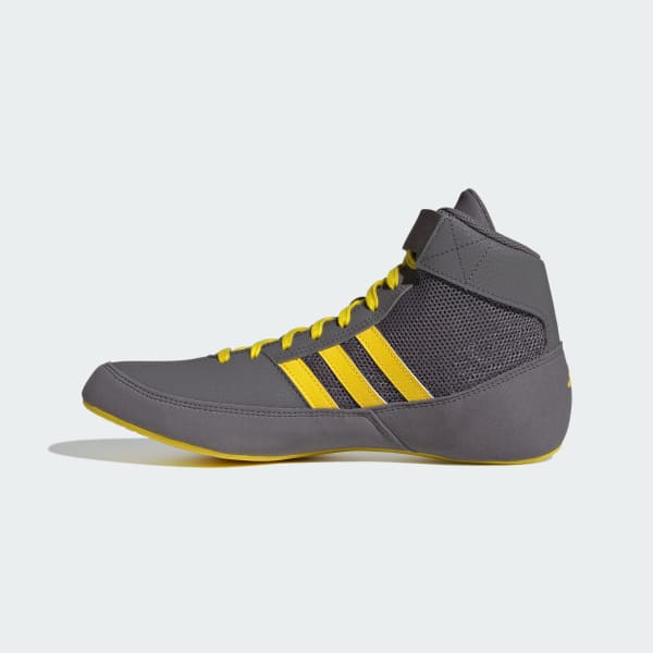 Details for Adidas HVC Shoes - Classic Streetwear Sneakers Trace Grey/Yellow/Core Black JQ4994