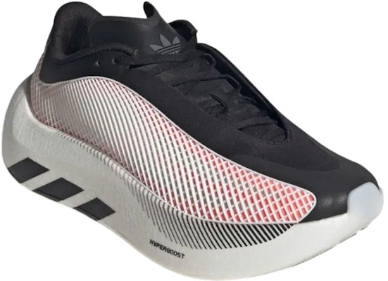 adidas Hyper Boost Euphoria 'Core Black Solar Red' LA6206 Lookbook adidas Hyper Boost Euphoria 'Core Black Solar Red' LA6206