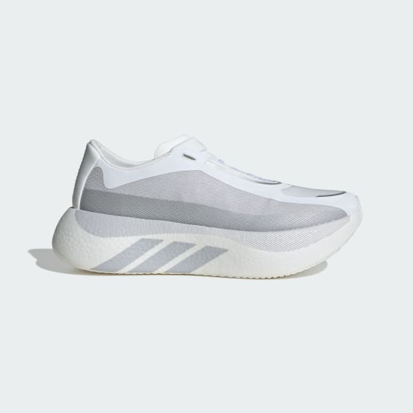 Adidas Hyperboost Edge Running Shoes Cloud White/Light Solid Grey/Silver Metallic KK0288